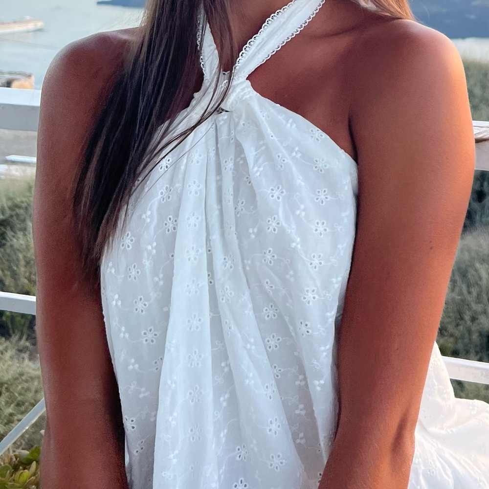 Botique Tie Neck Dress